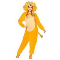 Onesie Leeuw Met Capuchon Volwassenen Lionel - thumbnail