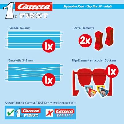 Carrera first - uitbreidingsset