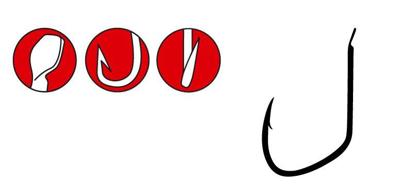 Gamakatsu Hook Ls-2210S (Blue) Size 4, 25 st