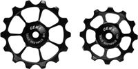 Cema derailleurwieltjes alu sram eagle 12v-rvs-zwart - thumbnail