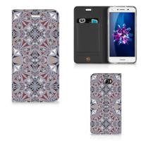 Huawei Y5 2 | Y6 Compact | Standcase | Flower Tiles - thumbnail