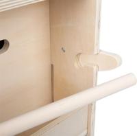 Small Foot - houten speelgoedbox olifant op wielen met zitplek - thumbnail