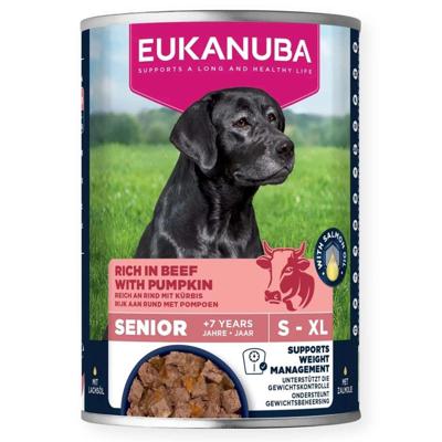 EUKANUBA Life Care Senior Rich in beef with pumpkin - natvoer voor honden - 400g