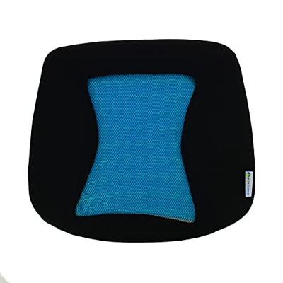 Cuscino per sedile comfort in gel - KINE TRAVEL - 169842 - Nero e blu