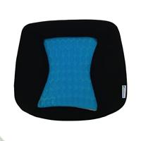 Cuscino per sedile comfort in gel - KINE TRAVEL - 169842 - Nero e blu - thumbnail