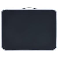 VidaXL Campingtafel inklapbaar 60x45 cm aluminium grijs - thumbnail