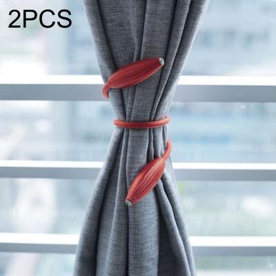 2 PC'S mode versieringen creatieve gordijn stropdas touw (rood)