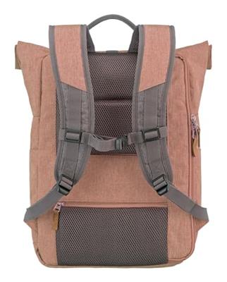 Basics Rollup Backpack Rose/Grey