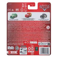 Mattel Disney pixar cars mini racers auto's, 3st. - thumbnail