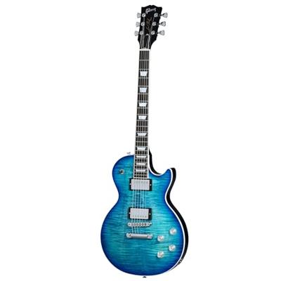 Gibson Les Paul Modern Figured Cobalt Burst elektrische gitaar met hardshell case