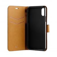 Xqisit iPhone Xs Max Black Slim Portemonneehouder Zwart - thumbnail