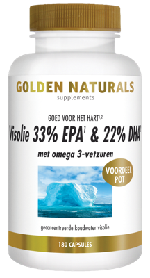 Golden Naturals Visolie 33% EPA & 22% DHA Capsules Golden Naturals Visolie 33% EPA & 22% DHA Capsules