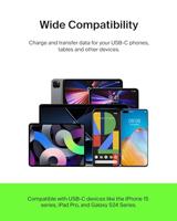 Belkin BOOSTCHARGE gevlochten USB-C naar USB-A-kabel - thumbnail