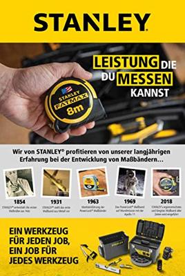 Stanley handgereedschap Rolbandmaat Powerlock | 3 meter - 0-33-218