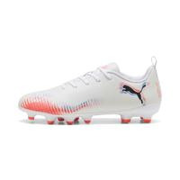 PUMA Future 8 Play Gras / Kunstgras Voetbalschoenen (MG) Kids Wit Felrood Blauw - thumbnail