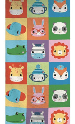 Fisher-Price strandlaken Animals 70 x 140 cm