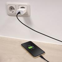 ACT USB 2.0 Laad- en datakabel C male - Lightning male 1 meter, MFI gecertificeerd - thumbnail