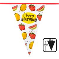 Vlaggenlijn Fruit Happy Birthday (6m) - thumbnail