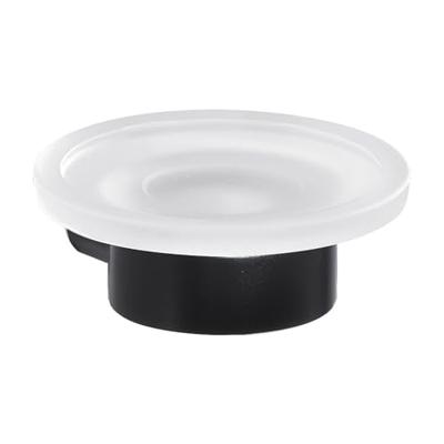 Zeephouder Sapho Pirenei Hangend 11x4.1 cm Satijnglas / Mat Zwart Zeephouder Sapho Pirenei Hangend 11x4.1 cm Satijnglas / Mat Zwart