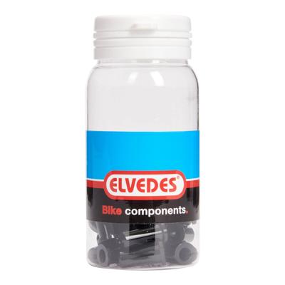 Elvedes Pot kabelhoedjes 5mm | open | alu | per 25st