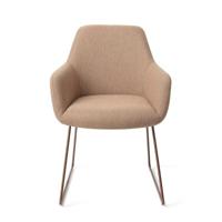 Jesper Home Eetkamerstoel 'Hiroo' Slide Rose, kleur Whisper Wheat - thumbnail
