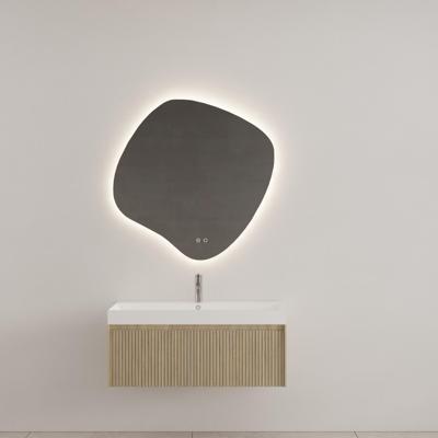 Badkamermeubel Gliss Design Timotheus 140 cm Corn Silk (Keuze Wastafel)