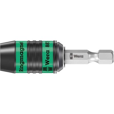 Wera 887/4 RR SB Rapidaptor universele bithouder met ringmagneet, 1/4 duim x 57 mm - 1 stuk - 05073511001