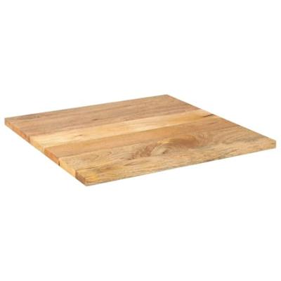 Tafelblad vierkant 70x70x2,5 cm massief mangohout