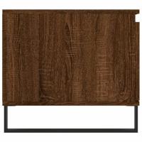 Salontafel 100x50x45 cm bewerkt hout bruineiken - thumbnail