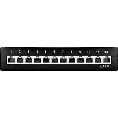 Renkforce 12 poorten Netwerkpatchbox CAT 6 1 HE Ingericht Renkforce 12 poorten Netwerkpatchbox CAT 6 1 HE Ingericht