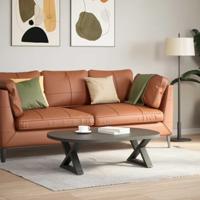 Salontafelpoten 2 st 60x(30-31,3) cm staal antraciet - thumbnail