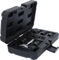 KS Tools 150.1040 3/8 olieservice-speciale profielset voor kunststof olieaftapschroeven, 9-delig - thumbnail