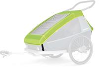 Croozer Rain Cover For Two-Seater Children's Bike Trailer - thumbnail