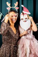 Photobooth Accessoires Holly Jolly Christmas (12st) - thumbnail