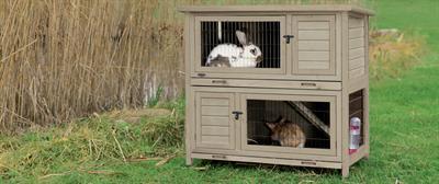 TRIXIE NATURA KNAAGDIERHOK 2 VERDIEPINGEN GRIJSGROEN 116X65X111 CM TRIXIE NATURA KNAAGDIERHOK 2 VERDIEPINGEN GRIJSGROEN 116X65X111 CM