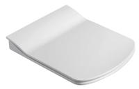 Closetzitting Boss & Wessing Flat Inox Scharnieren en Softclose Wit Boss & Wessing - thumbnail