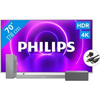 Philips 70PUS8505 + Soundbar + Wifi speaker + HDMI kabel - thumbnail