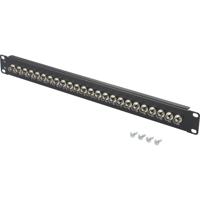 Renkforce 24 poorten BNC-patchpaneel 483 mm (19) 1 HE Ingericht - thumbnail