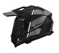 LS2 endurohelm "mx702 pioneer ii hill". helmet mx702 pion.ii hill s bl./whte matt - thumbnail