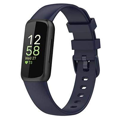 Fitbit Inspire 3 - Sportbandje met gesp - Maat: Large - Donkerblauw Fitbit Inspire 3 - Sportbandje met gesp - Maat: Large - Donkerblauw