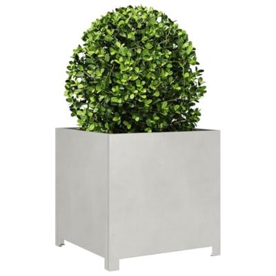 VidaXL Plantenbak 50x50x50 cm roestvrij staal