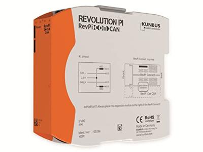 Revolution Pi by Kunbus PR100286 RevPi Con CAN Busmodule 1 stuk(s) Revolution Pi by Kunbus PR100286 RevPi Con CAN Busmodule 1 stuk(s)