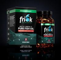 Omega 3 pure fish oil 60 Softgels - thumbnail