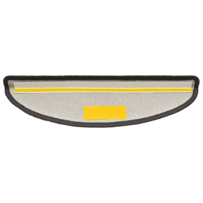 VidaXL Trapmatten 10 st 56x17x3 cm donkergrijs halfrond VidaXL Trapmatten 10 st 56x17x3 cm donkergrijs halfrond