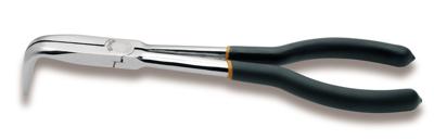 Beta Extra lange buigtang met lange halfronde 90° gebogen bekken PVC handgreep 1009L/C - 010090010