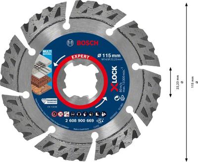 Diam.schijf uni speedteQ 115/22.2