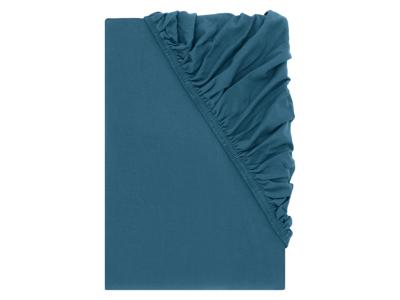 LIVARNO Jersey hoeslaken 180-200 x 200 cm (Blauw)