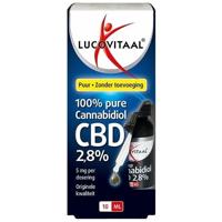 Lucovitaal Cannabidiol CBD Olie 2.8% - thumbnail