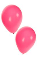 Ballonnen fucsia Roze 50 stuks - thumbnail