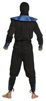 Blauwe ninja pak mannen - thumbnail